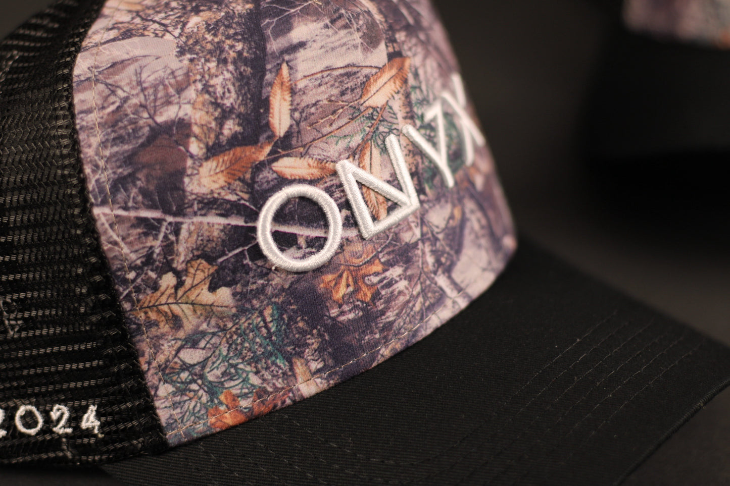 Onyx Camo Trucker Hat – TAY Edition (2024 Drop)