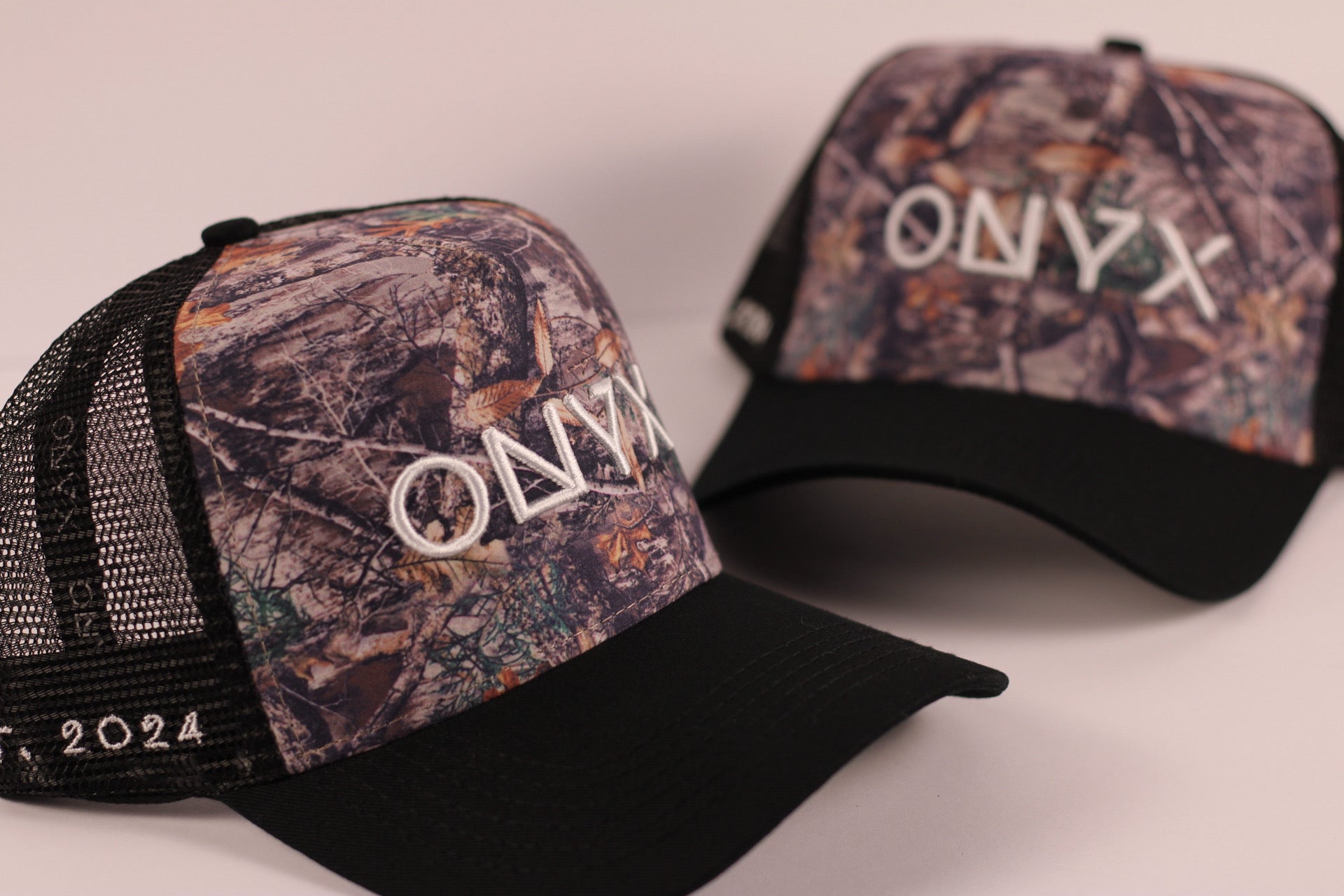 Onyx Camo Trucker Hat – TAY Edition (2024 Drop)