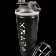 RYNX Stainless Steel Shaker Cup – Premium Double-Wall Mixer with Detachable Agitator