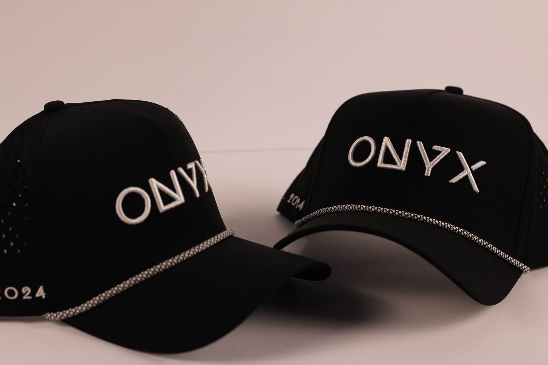 Onyx Blackout Performance Cap – Embroidered Edition (2024 Drop)