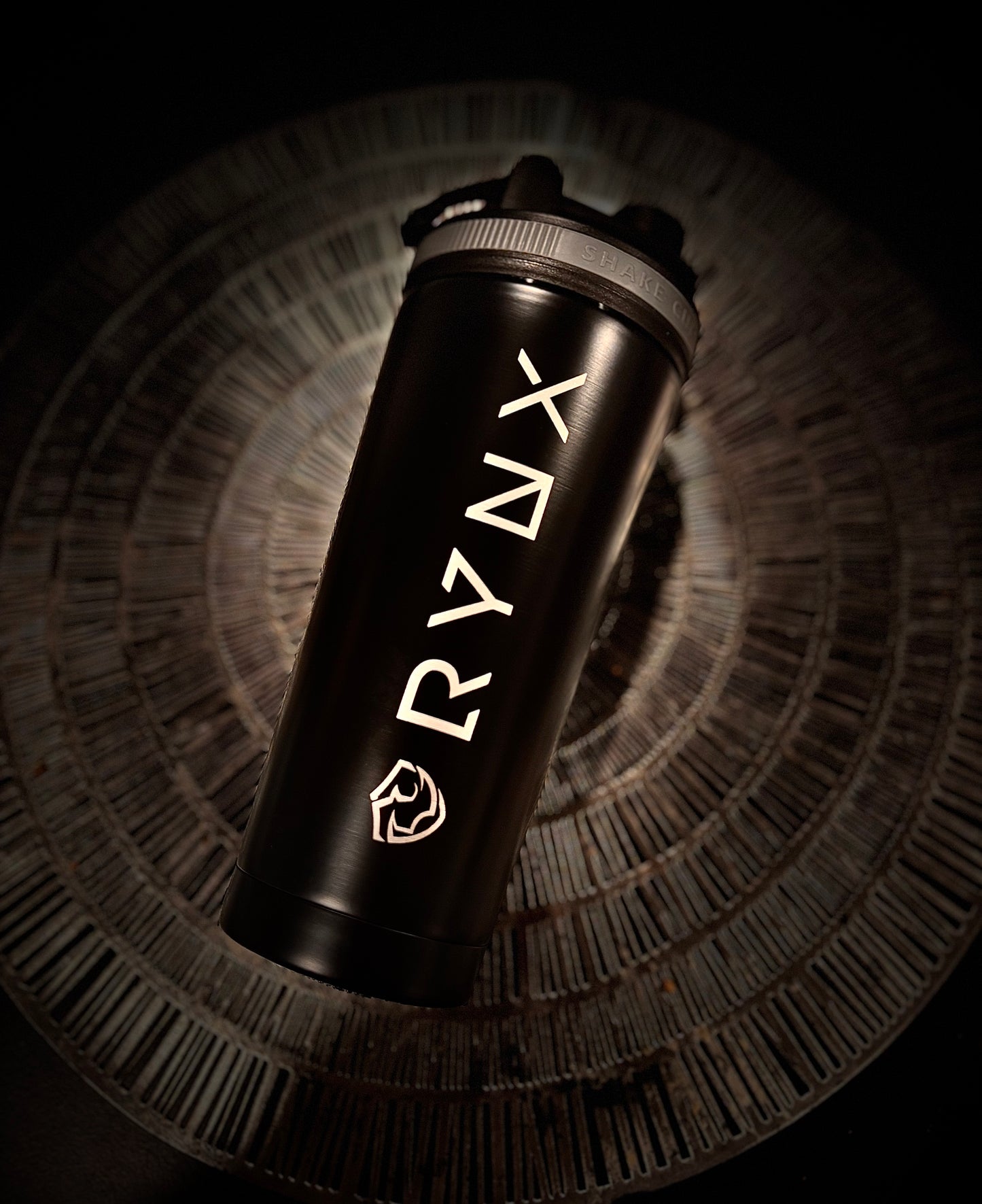 RYNX Stainless Steel Shaker Cup – Premium Double-Wall Mixer with Detachable Agitator