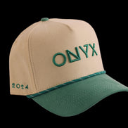 ONYX 2024 Limited Edition Cap – Cream & Teal